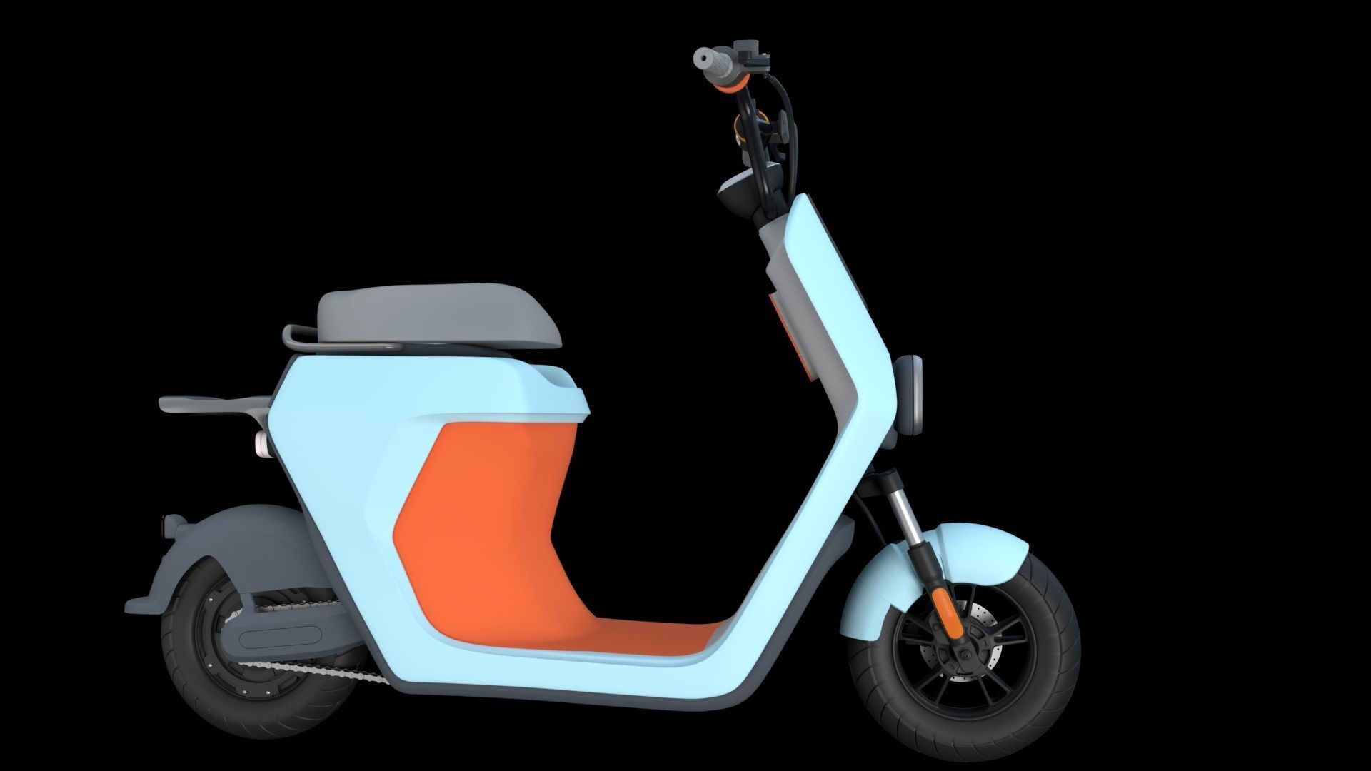 ELECTRIC SCOOTER 3D model_2