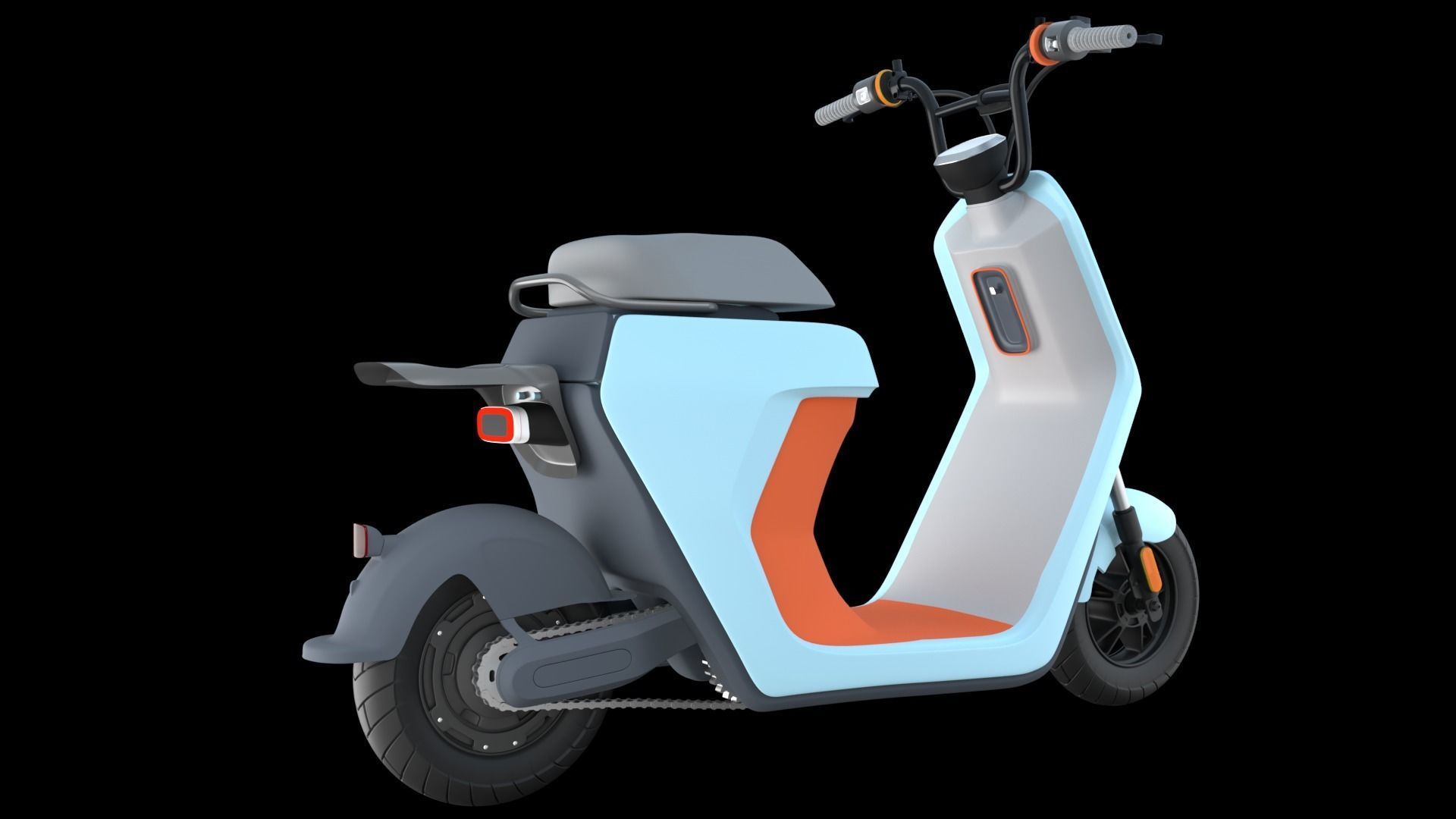 ELECTRIC SCOOTER 3D model_6