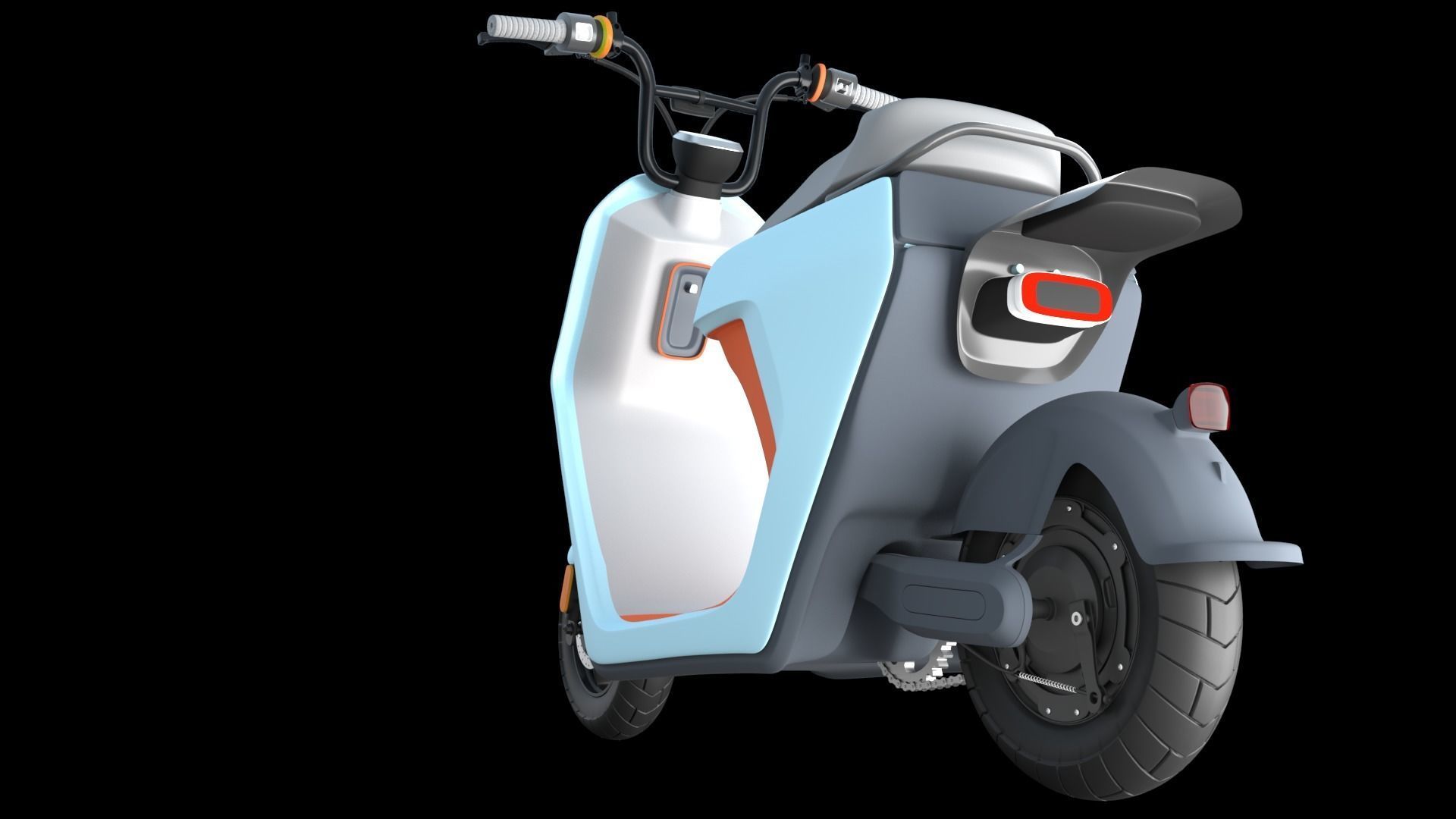 ELECTRIC SCOOTER 3D model_5