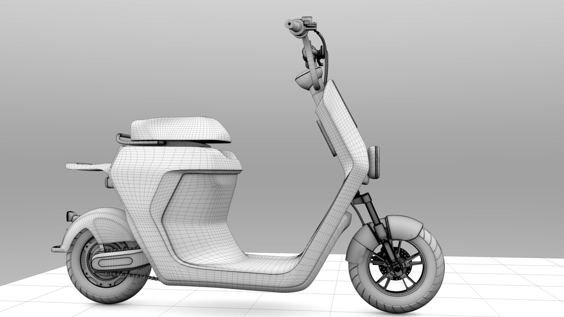 ELECTRIC SCOOTER 3D model_13