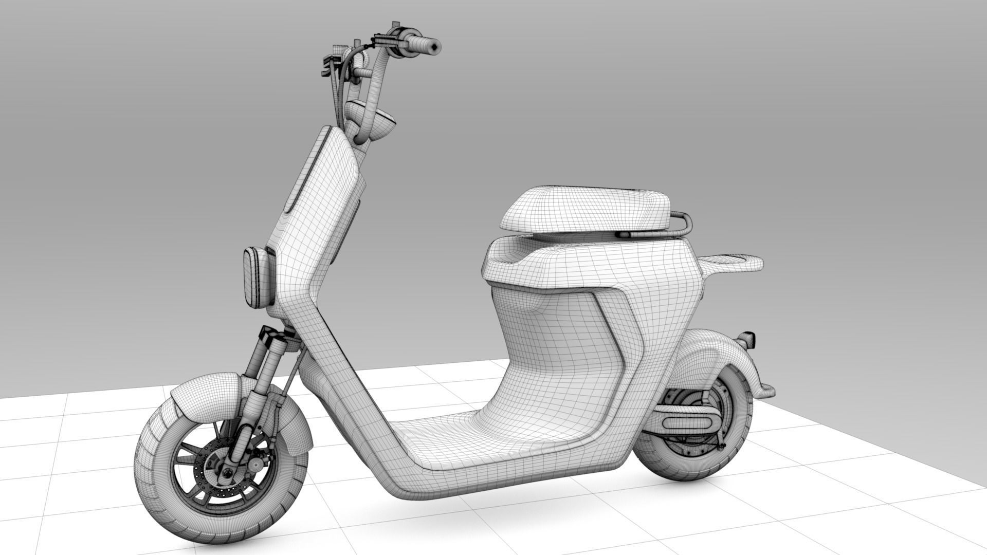 ELECTRIC SCOOTER 3D model_16