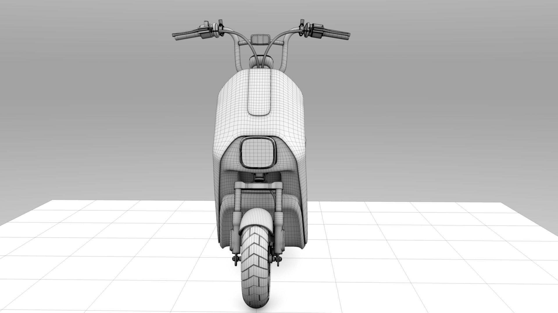 ELECTRIC SCOOTER 3D model_7