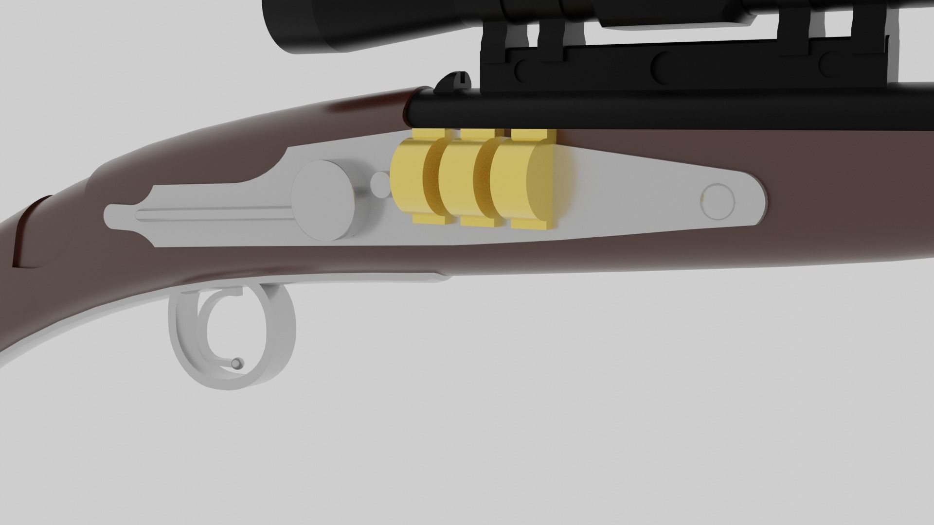 Tusken Cycler Rifle B 3D model_8