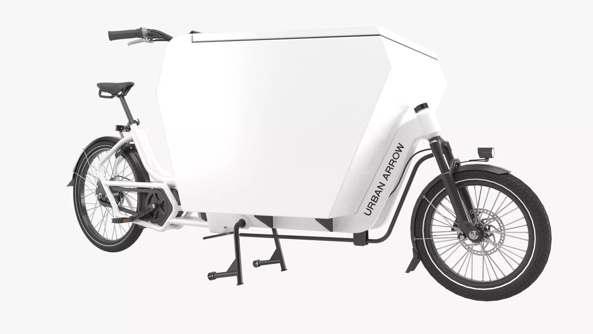 Urban Arrow Large Cargo White 3D model