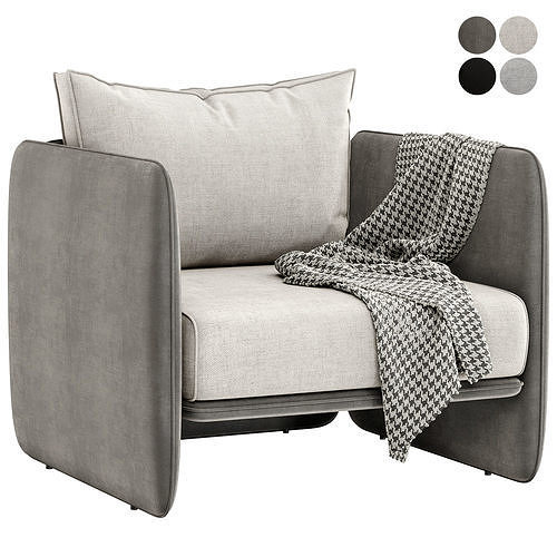 DOMKAPA MILLER ARMCHAIR 3D model