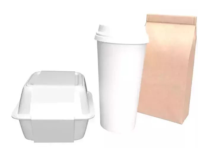 Hamburger Menu  Hamburger  Beverage Pommes Frites