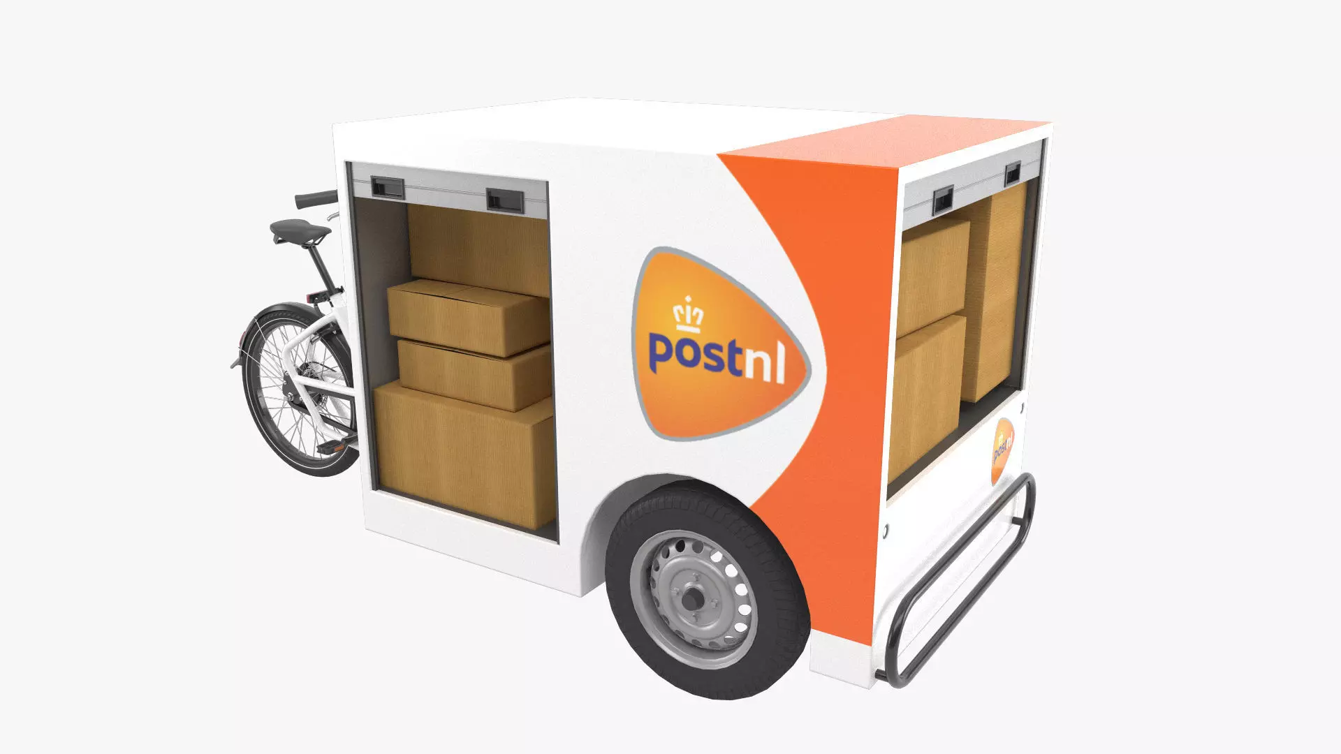 Urban Arrow Parcel PostNL 3D model
