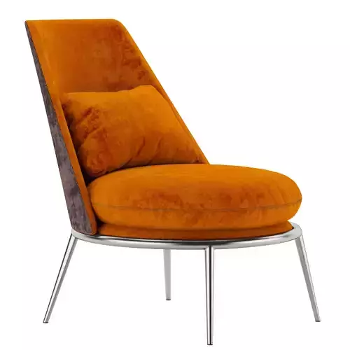 Aurora armchair cantori 3D model