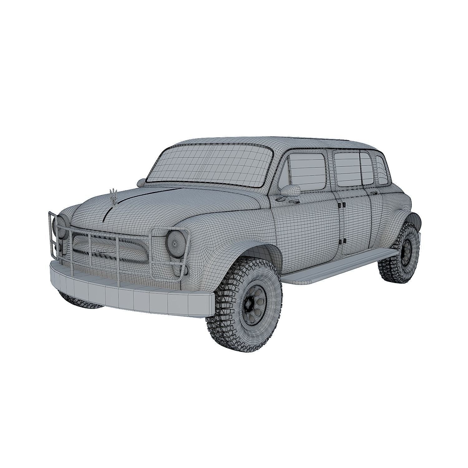 Car Ukrane model 3D model_5
