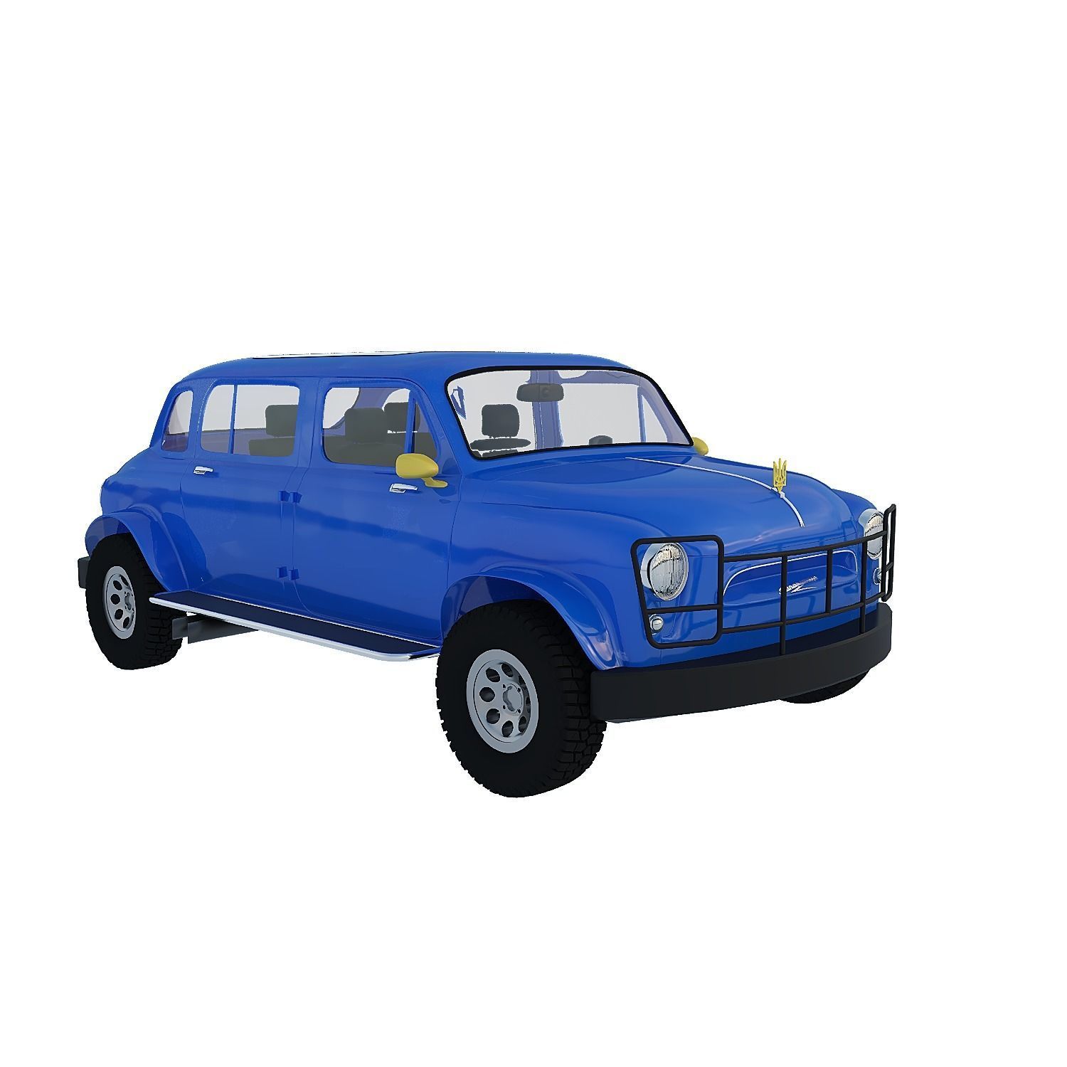 Car Ukrane model 3D model_1