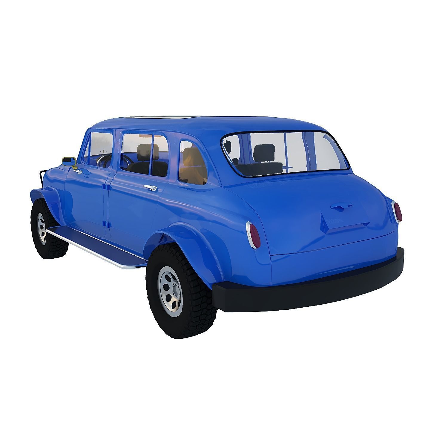 Car Ukrane model 3D model_3