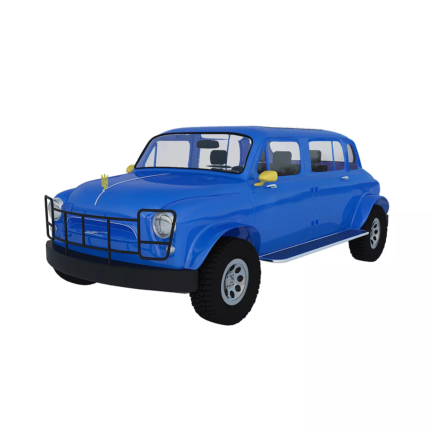 Car Ukrane model 3D model_0