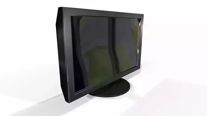 Monitor Low-poly 3D model
