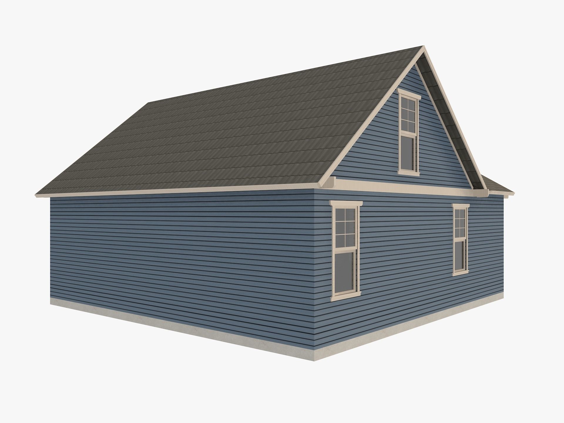 House Collection 24 Low Poly 3D model_54