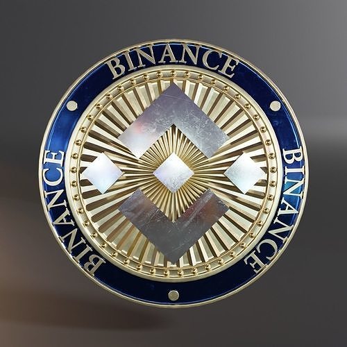 Binance Coin 3D Model