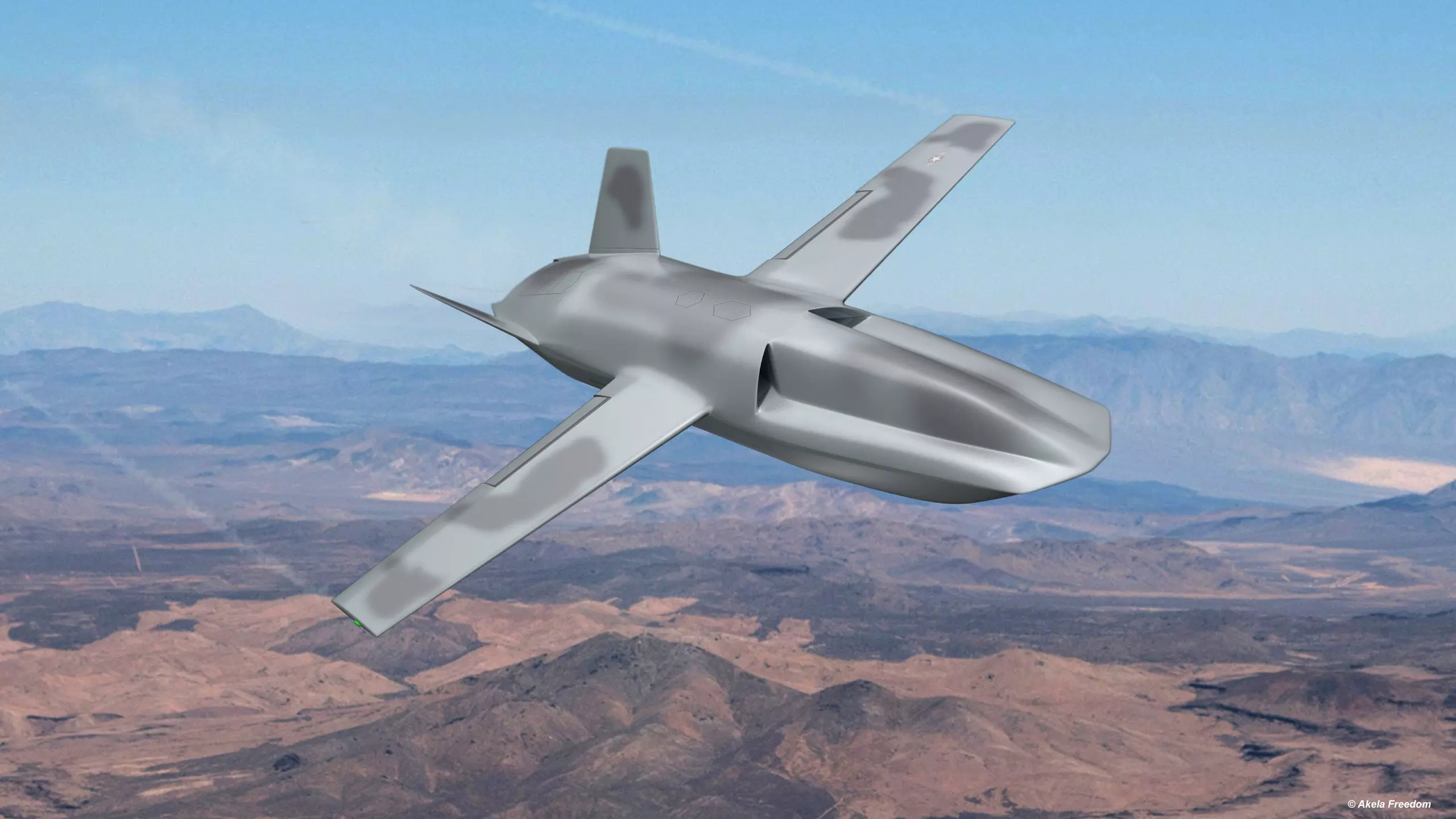 Gambit UCAV 3D model_0