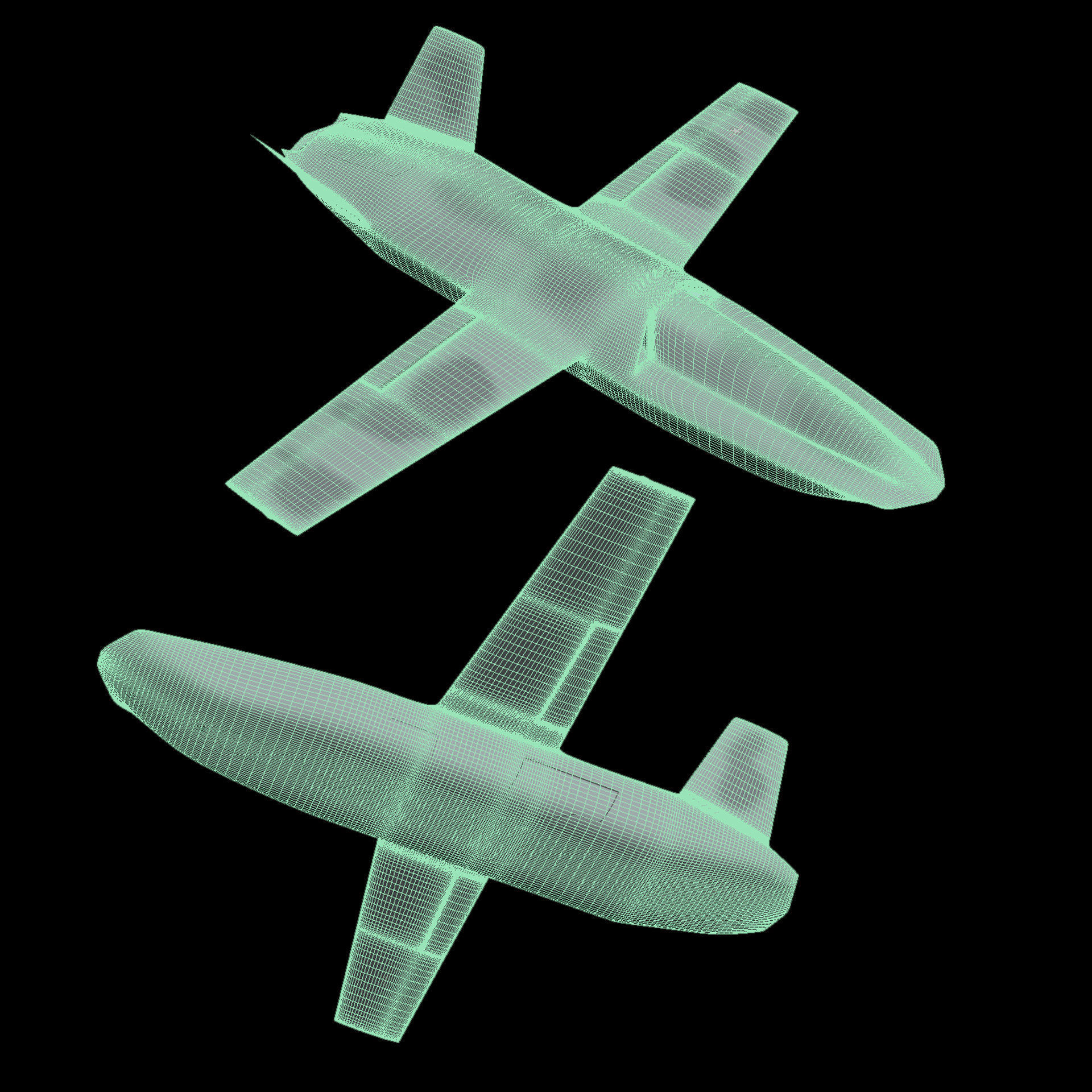 Gambit UCAV 3D model_10