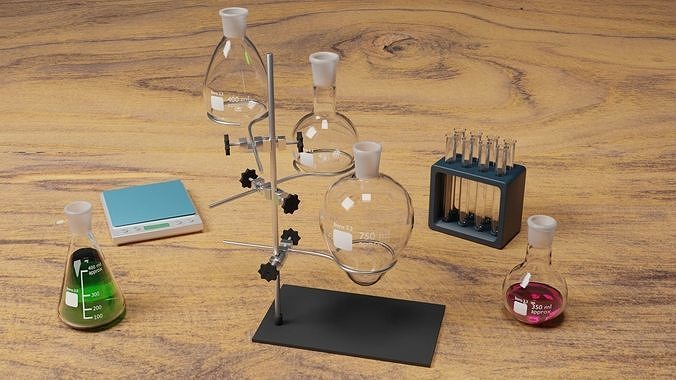 Chemical stuff 3D model