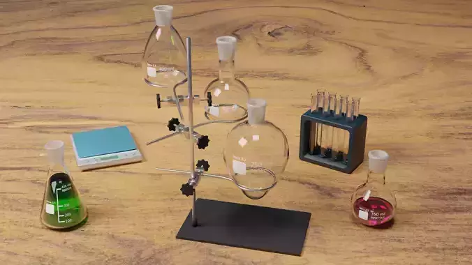 Chemical stuff 3D model