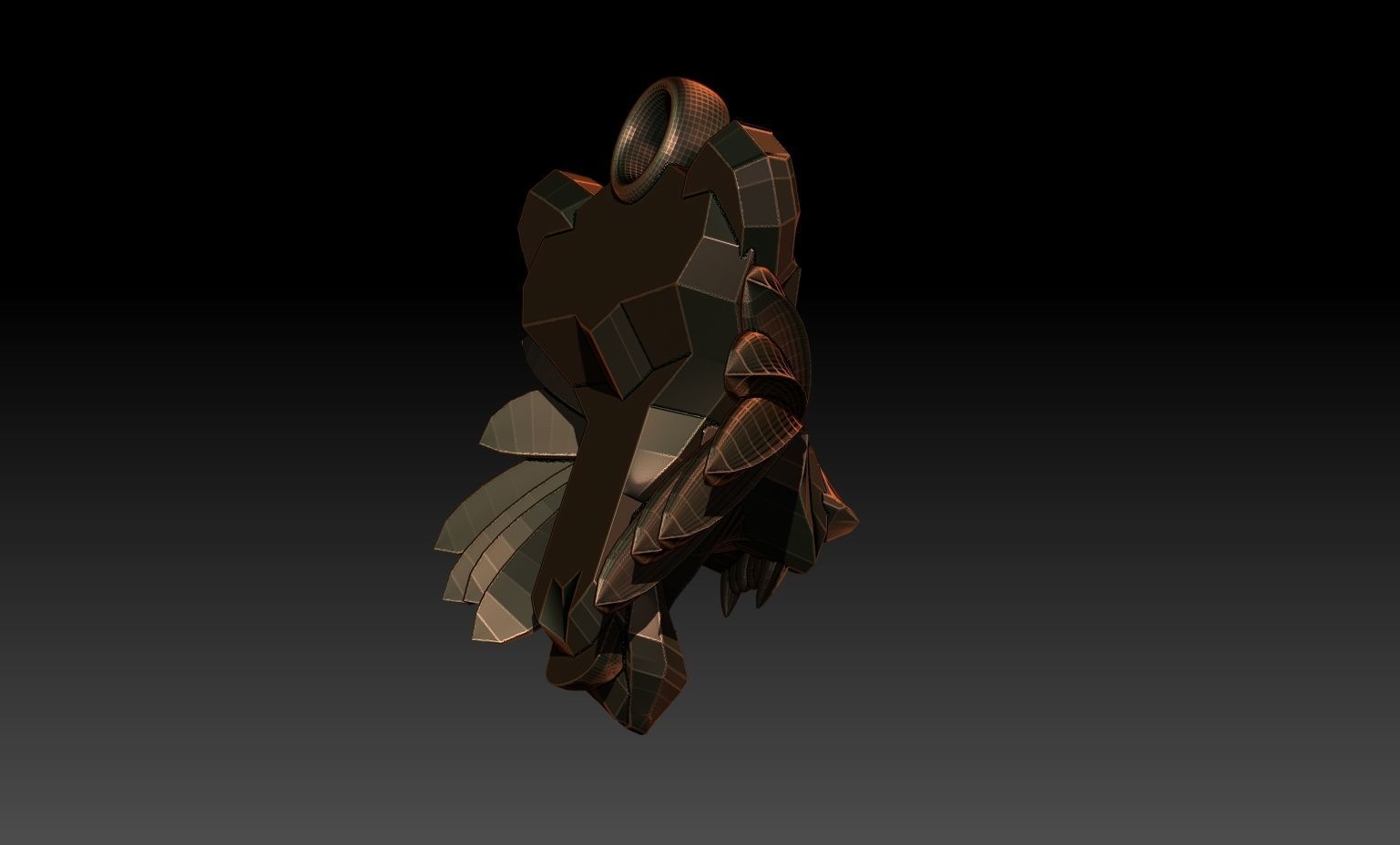 Bear pendant 3D print model 3D print model_1