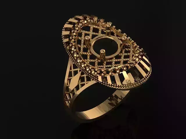 women fusion ring 3d print ultra light 3D print model