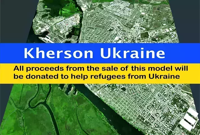 Cityscape Kherson Ukraine 