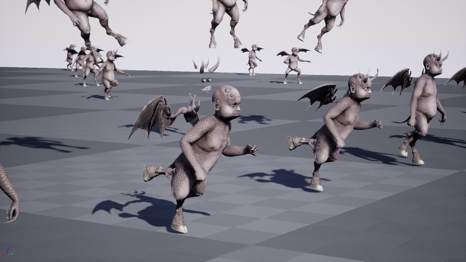 LittleDemon1 demon Low-poly 3D model_37