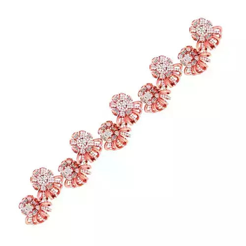 Women bracelet 3dm stl  1 render detail