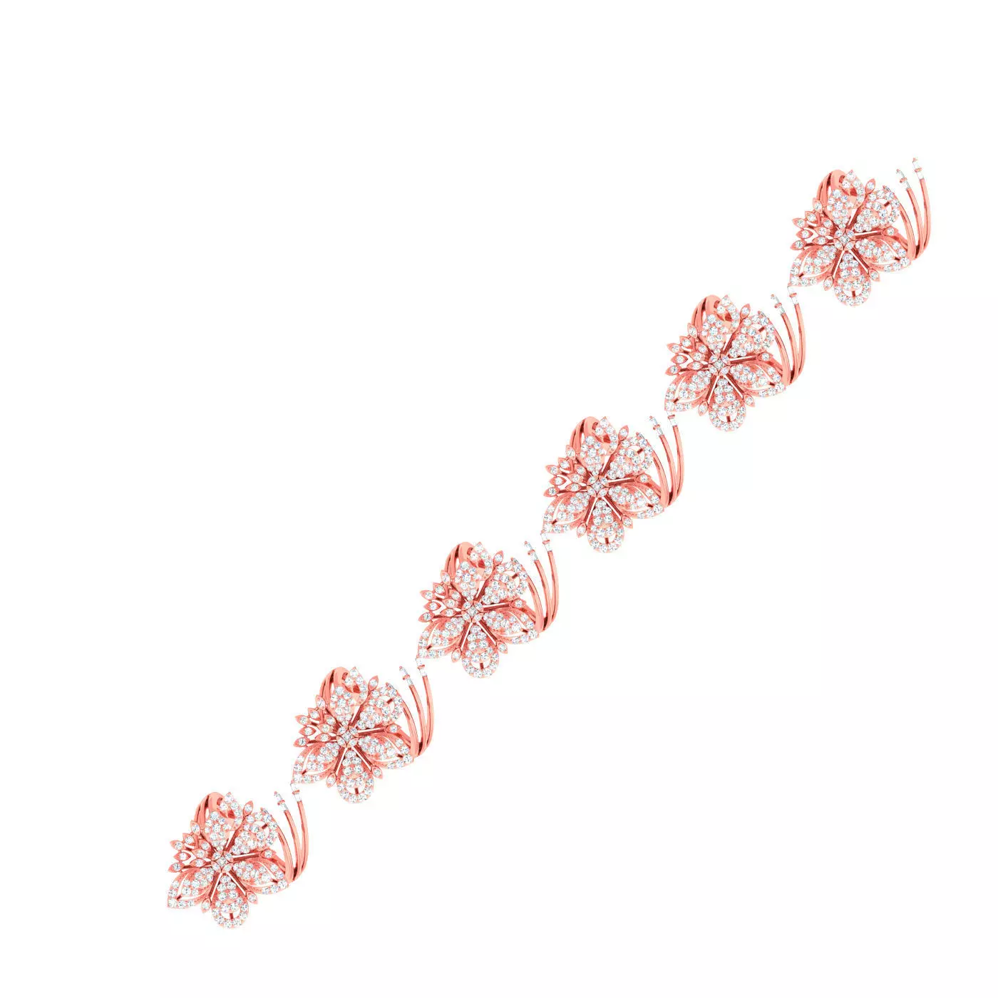 Women bracelet 3dm stl 1 render detail 3D print model