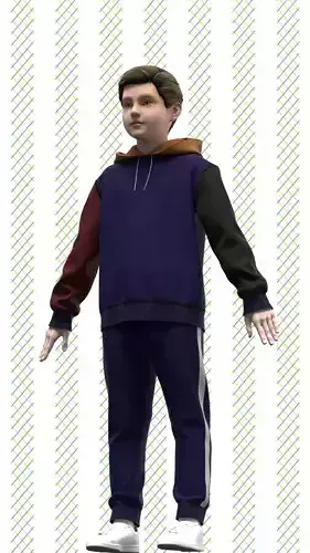 Kid Boys Hoodie and Sweat Pant