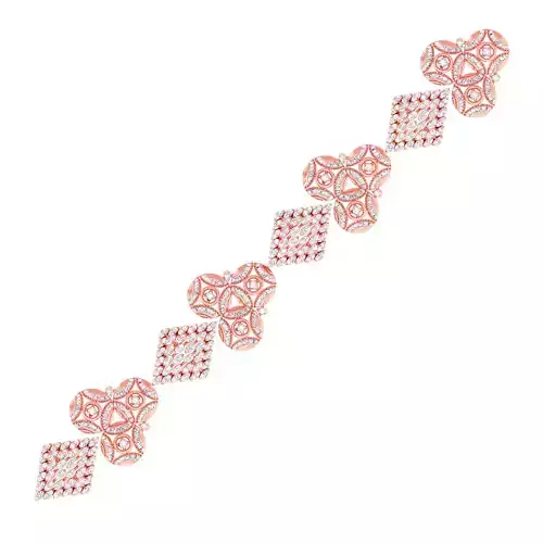 Women bracelet 3dm stl  1 render detail