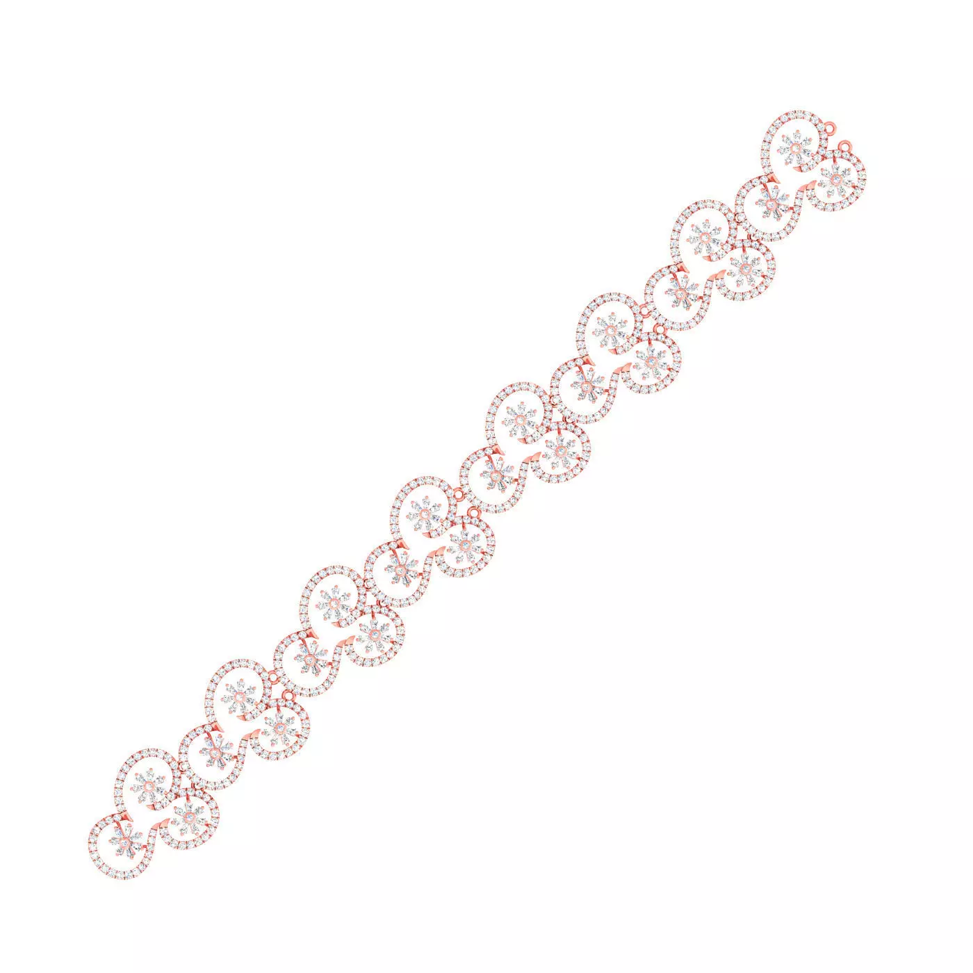 Women bracelet 3dm stl  1 render detail 3D print model_0