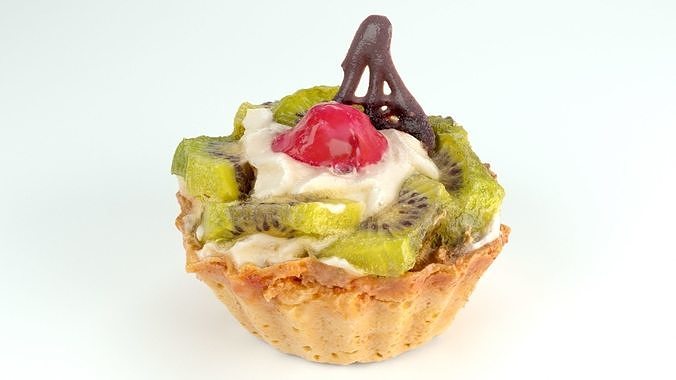 Kiwi tartelette 3d scan  3D model