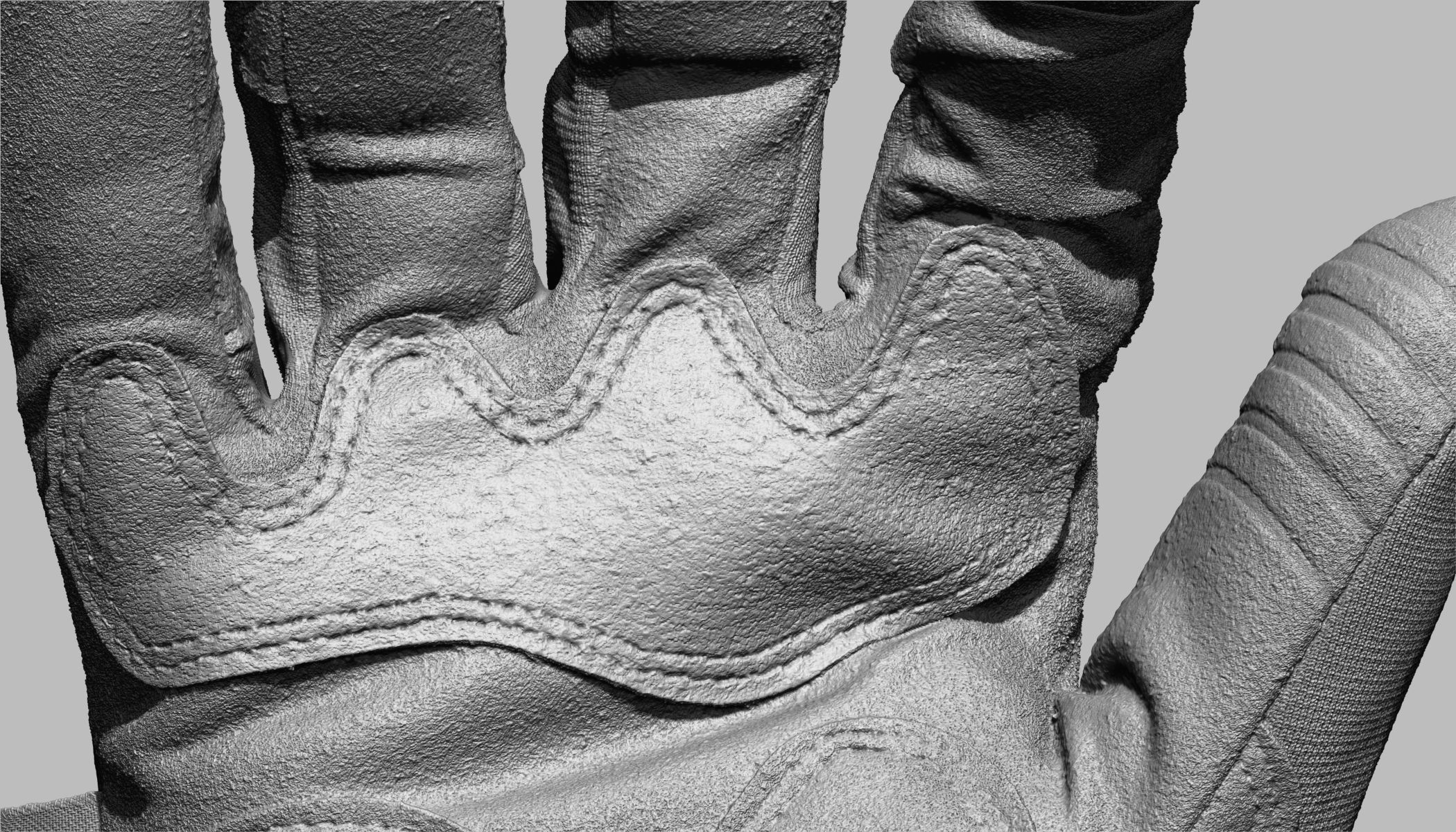 Tactical Gloves 007 Low-poly 3D model_18