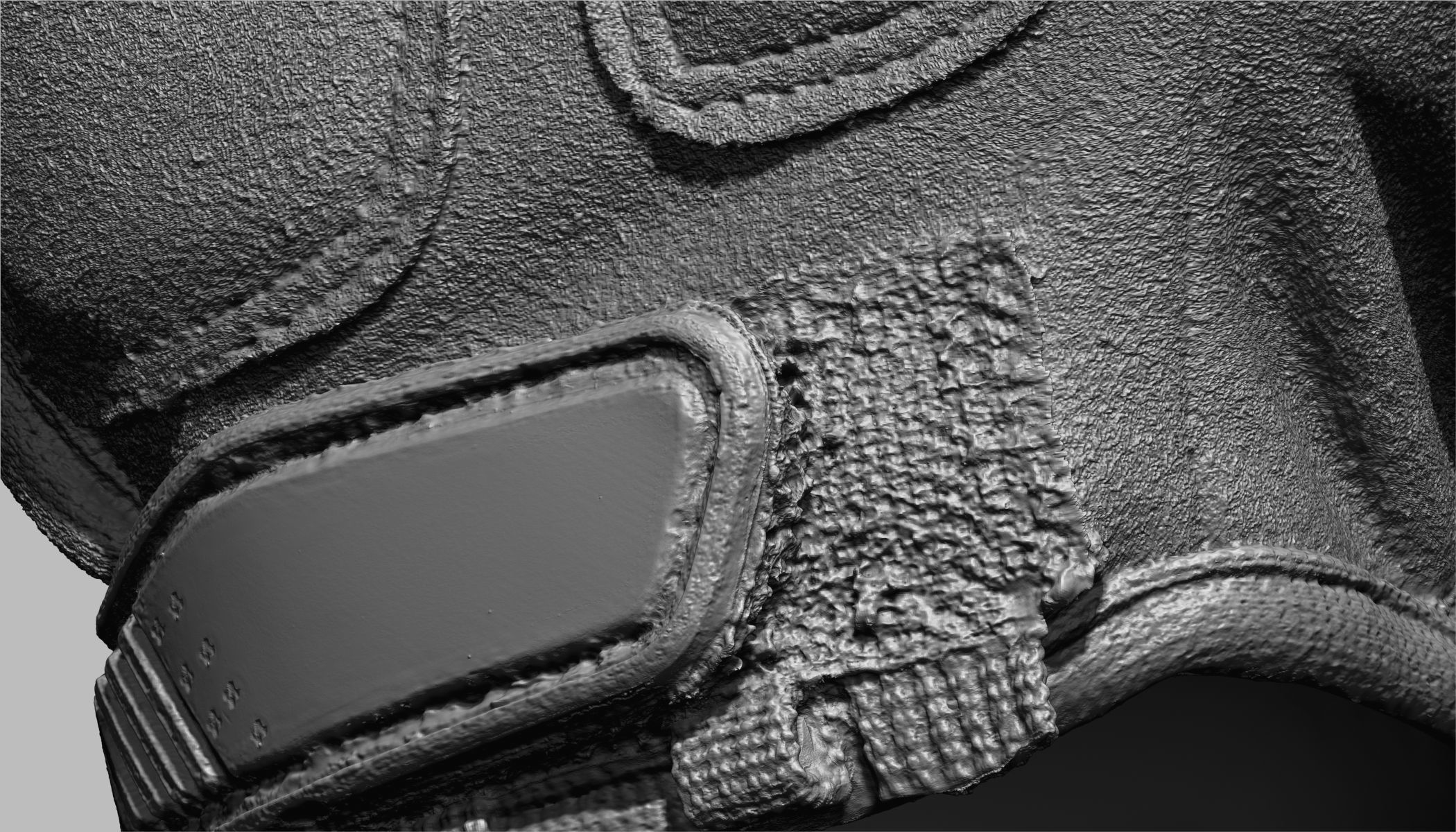 Tactical Gloves 007 Low-poly 3D model_21