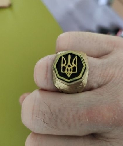 UKRAIN RING Free 3D print model