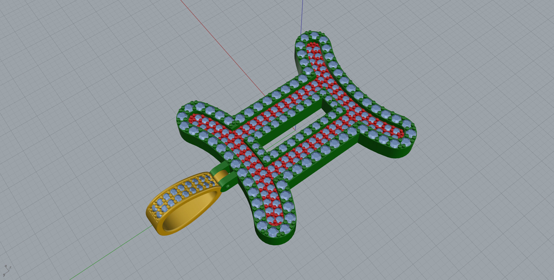 Gemini Double Layer 3D print model_7