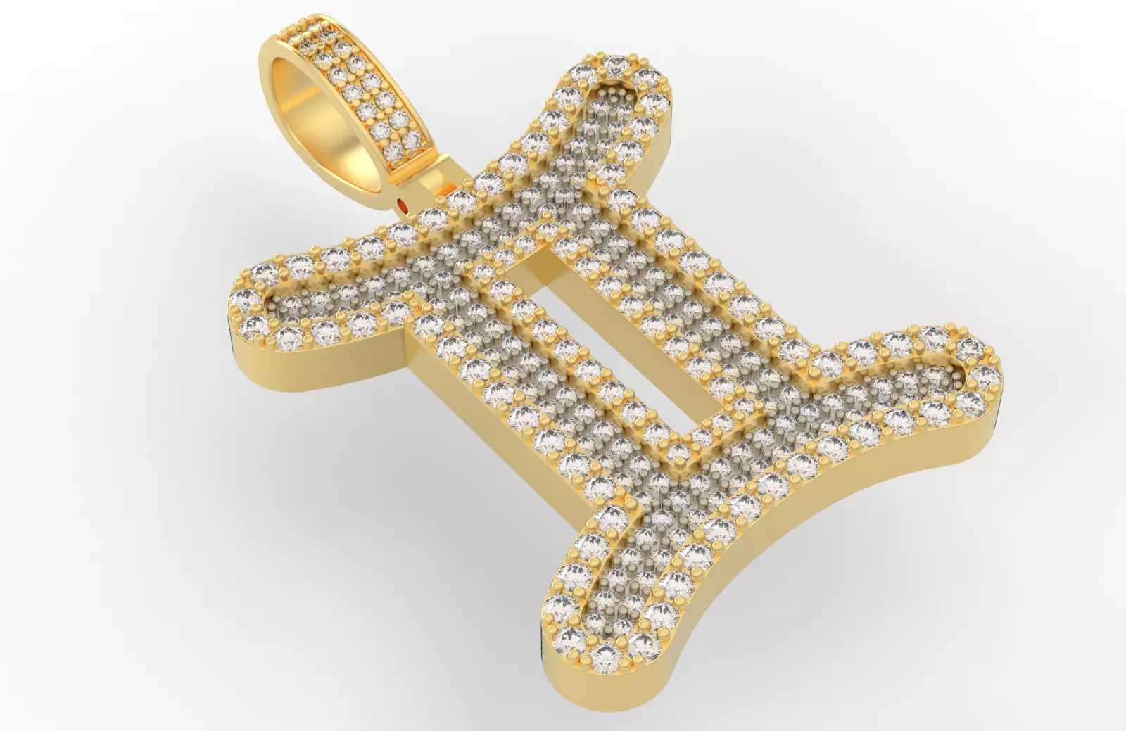 Gemini Double Layer 3D print model_0