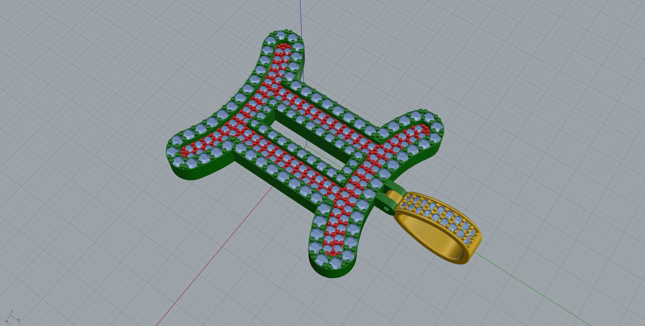 Gemini Double Layer 3D print model_8