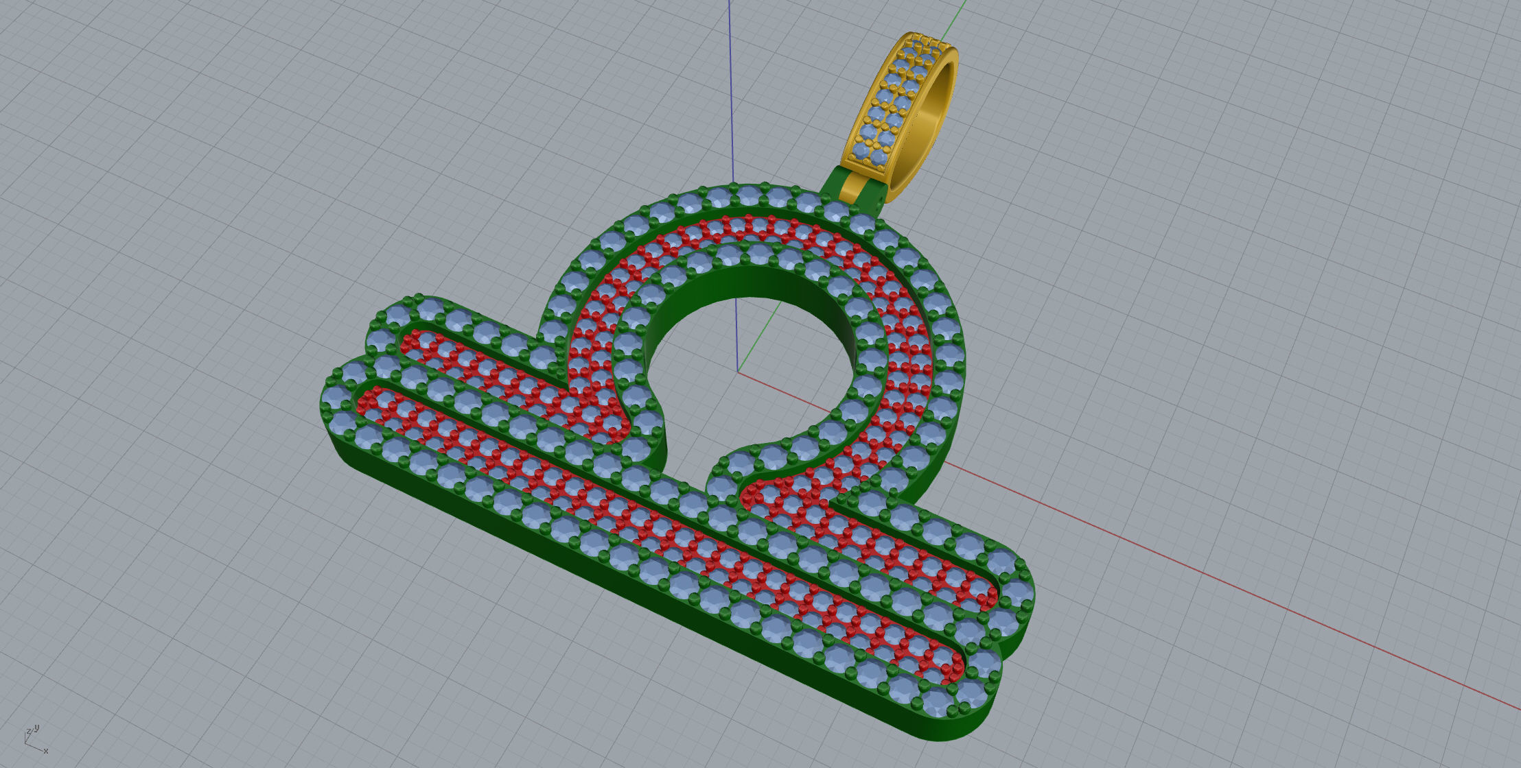Libra Double Layer 3D print model_10