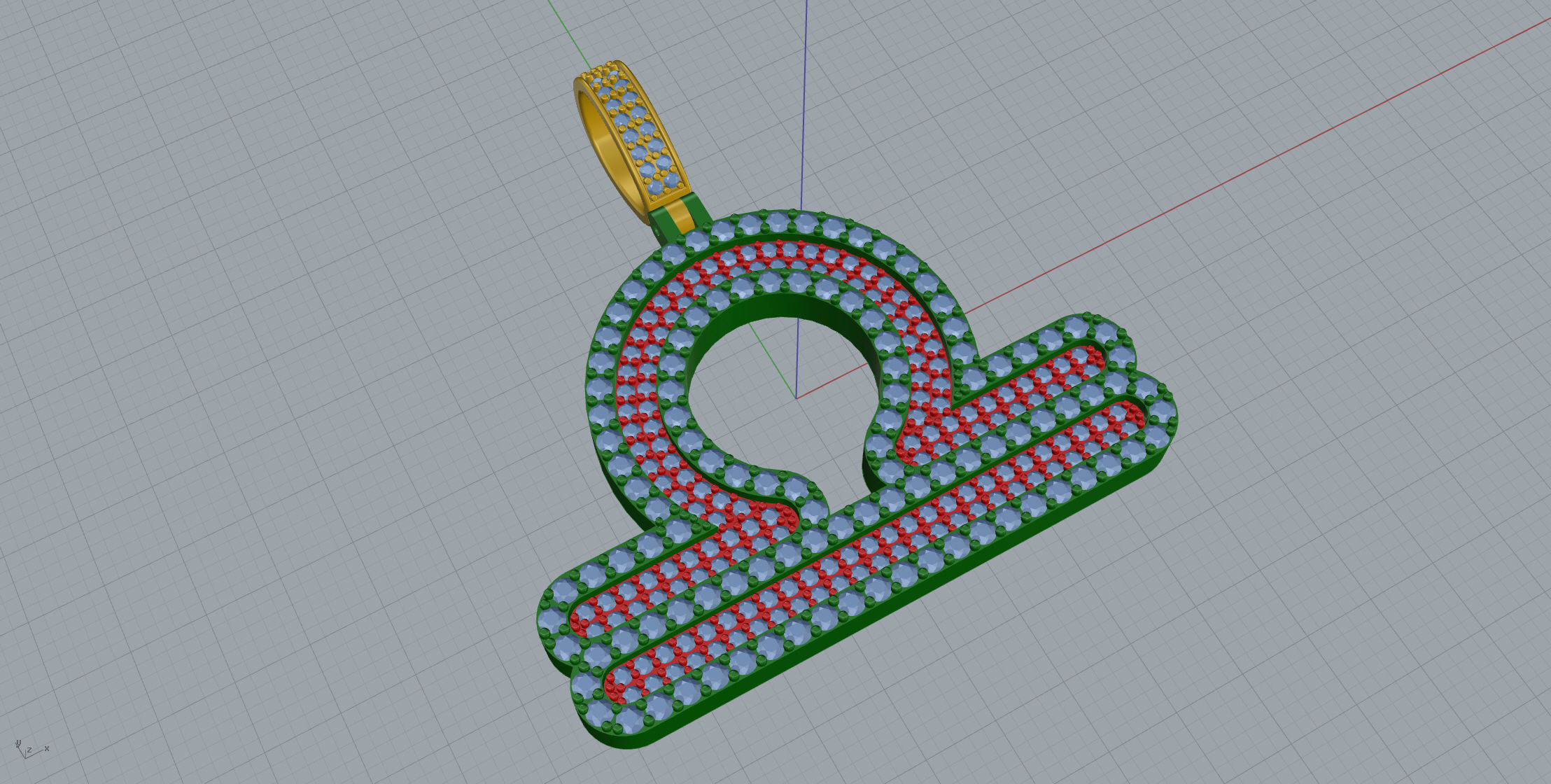 Libra Double Layer 3D print model_9