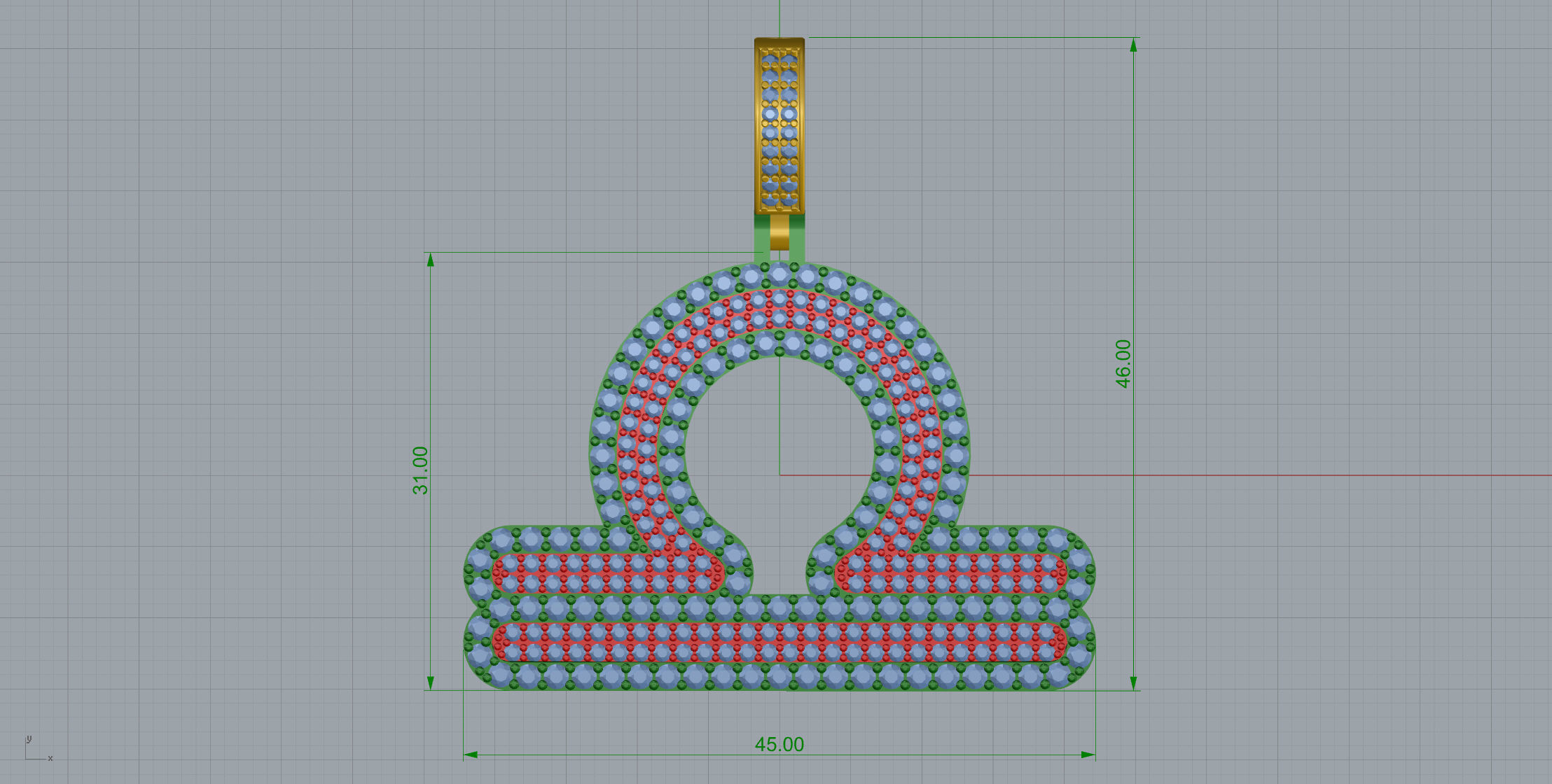 Libra Double Layer 3D print model_8