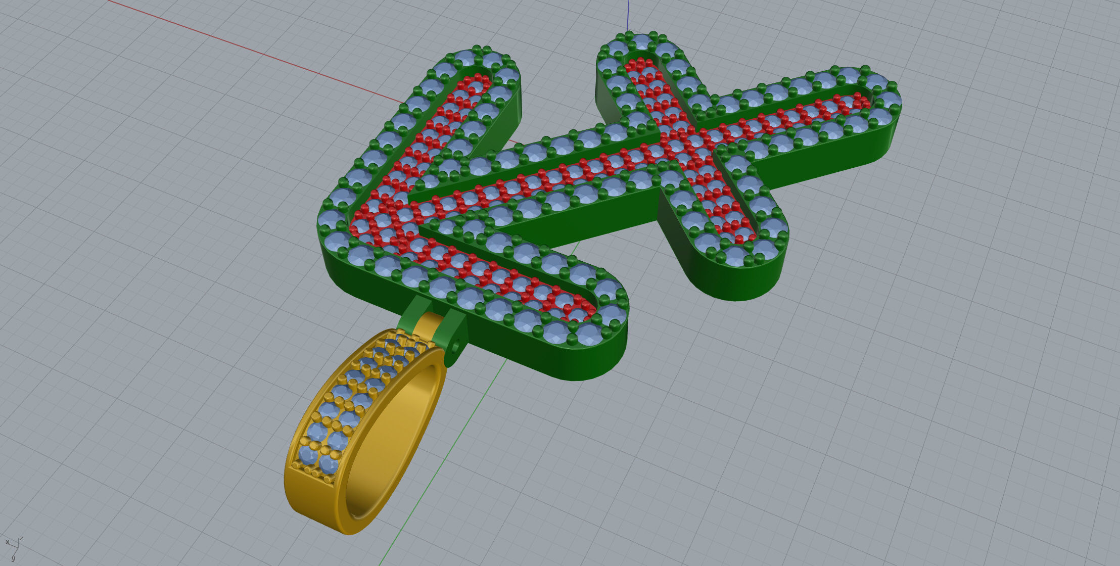 Sagittarius Doubel layer 3D print model_7