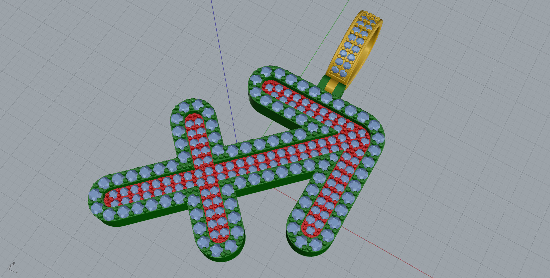 Sagittarius Doubel layer 3D print model_9