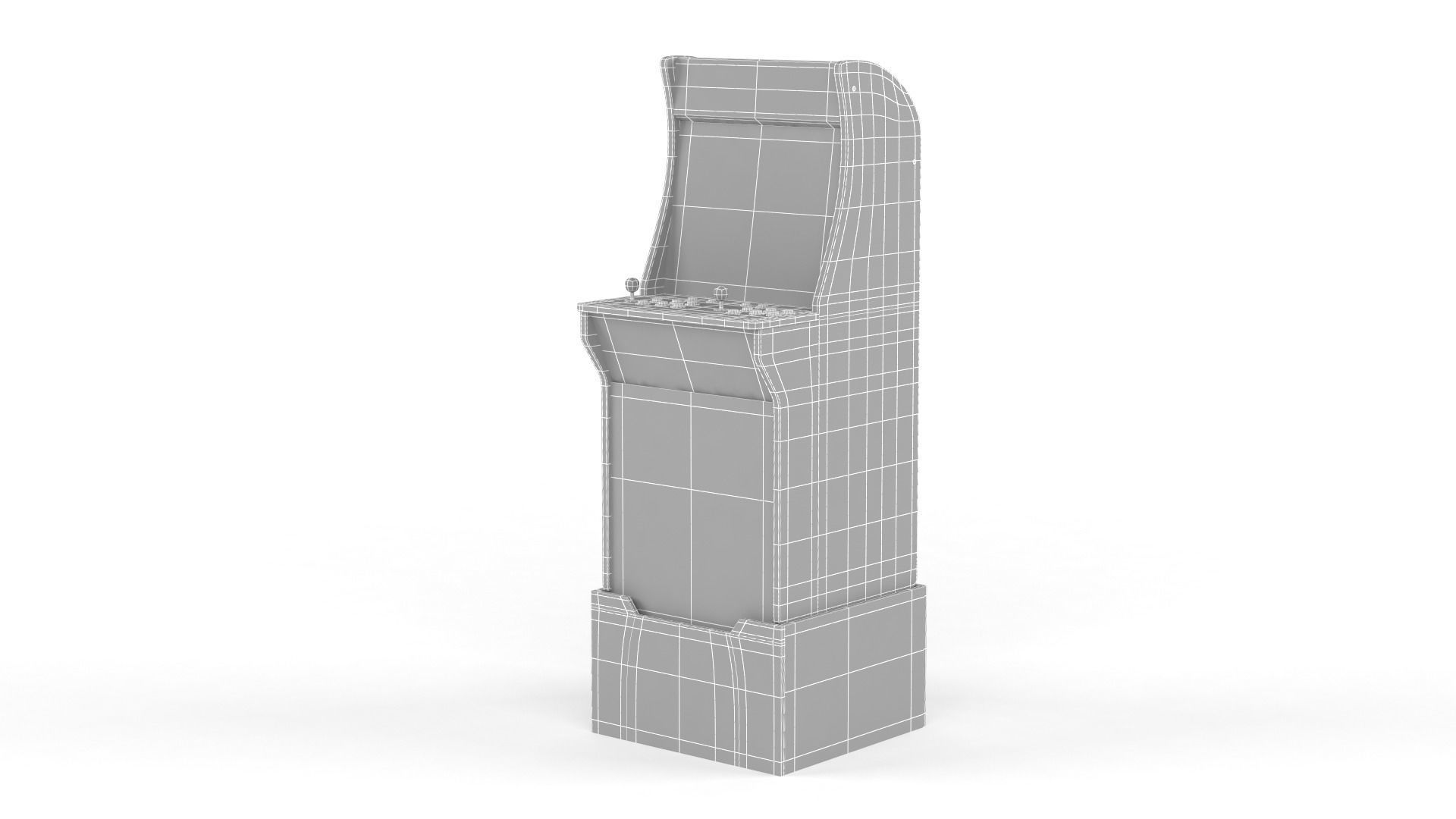 Arcade Machine 3D model_7