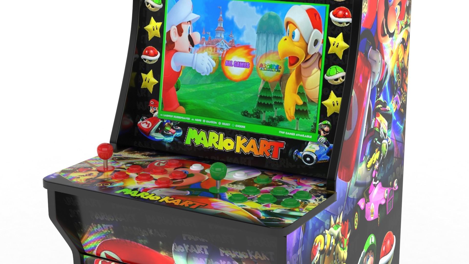 Arcade Machine 3D model_6