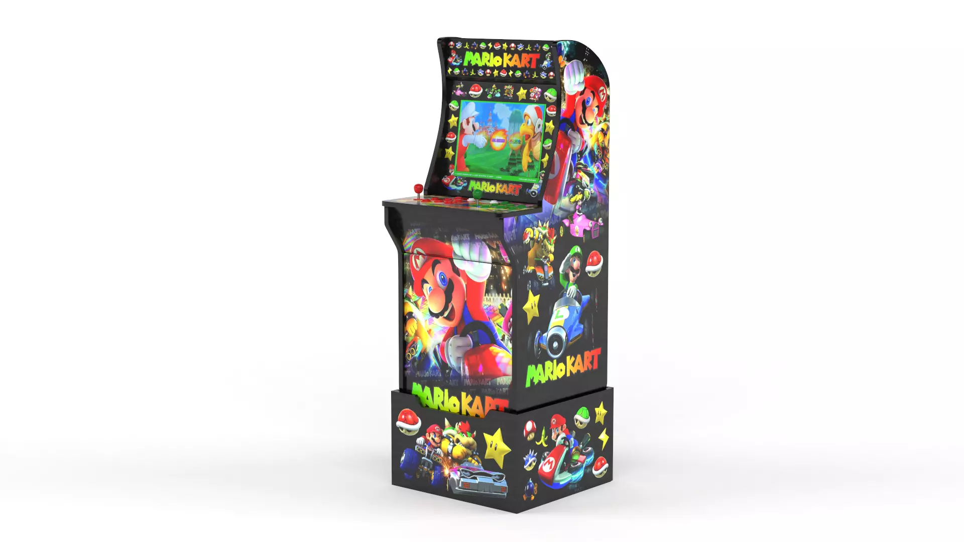Arcade Machine 3D model_0