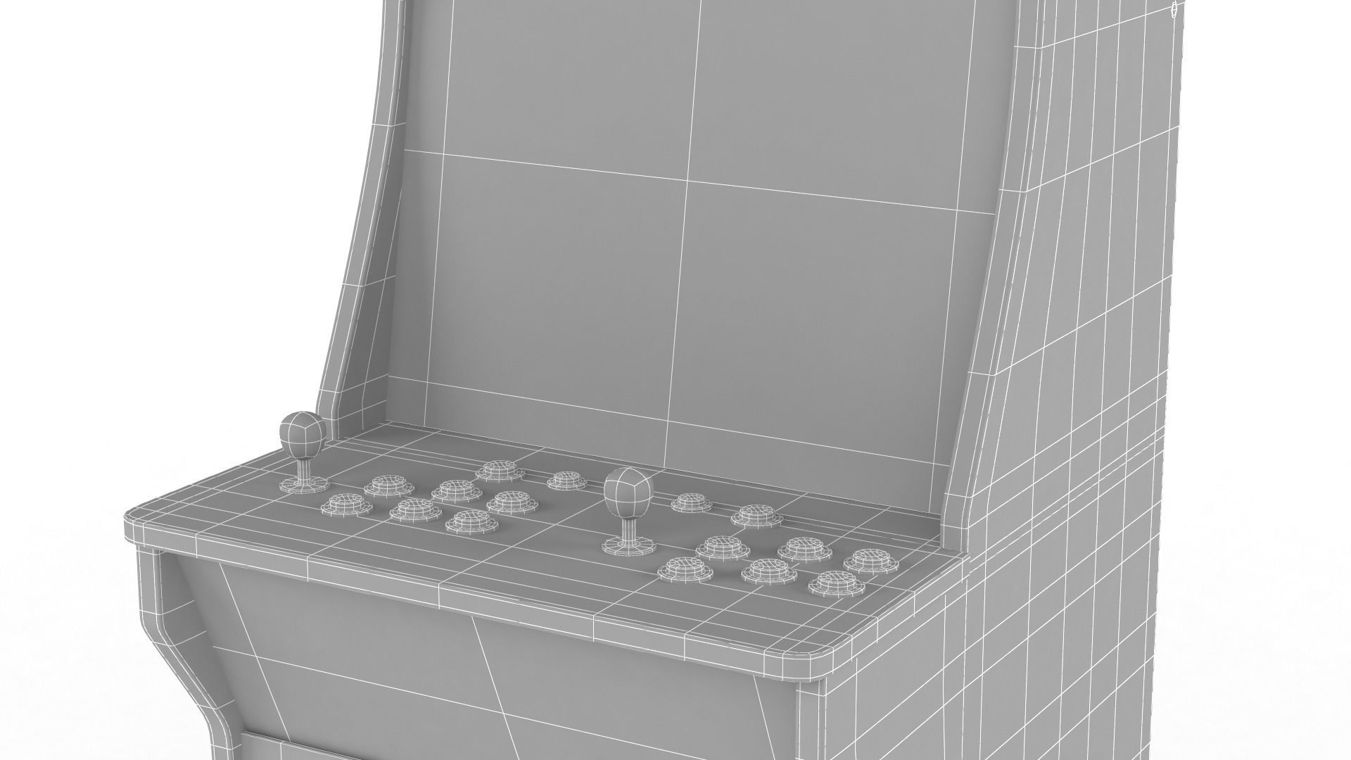 Arcade Machine 3D model_13