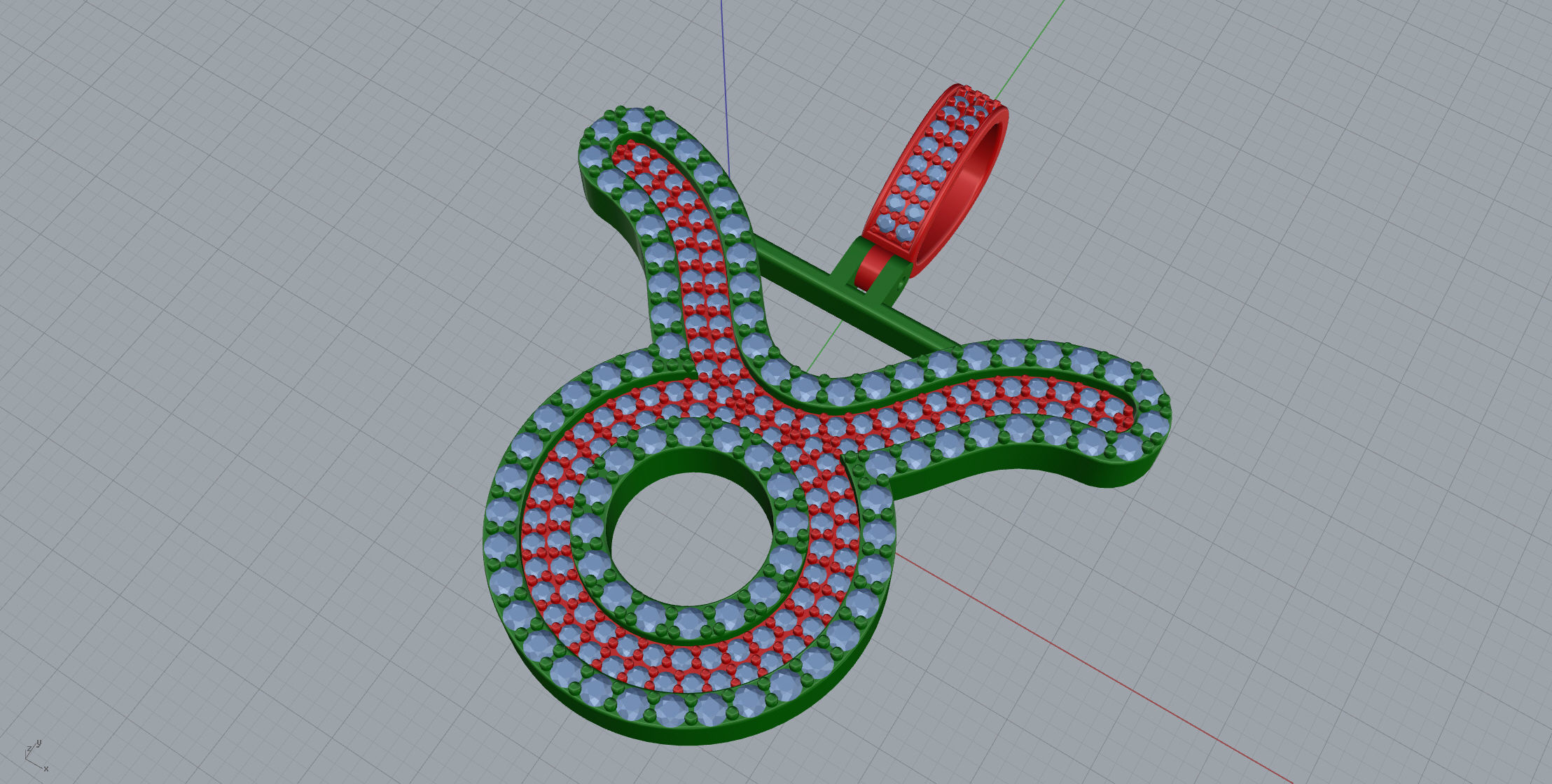 Taurus Double Layer 3D print model_9