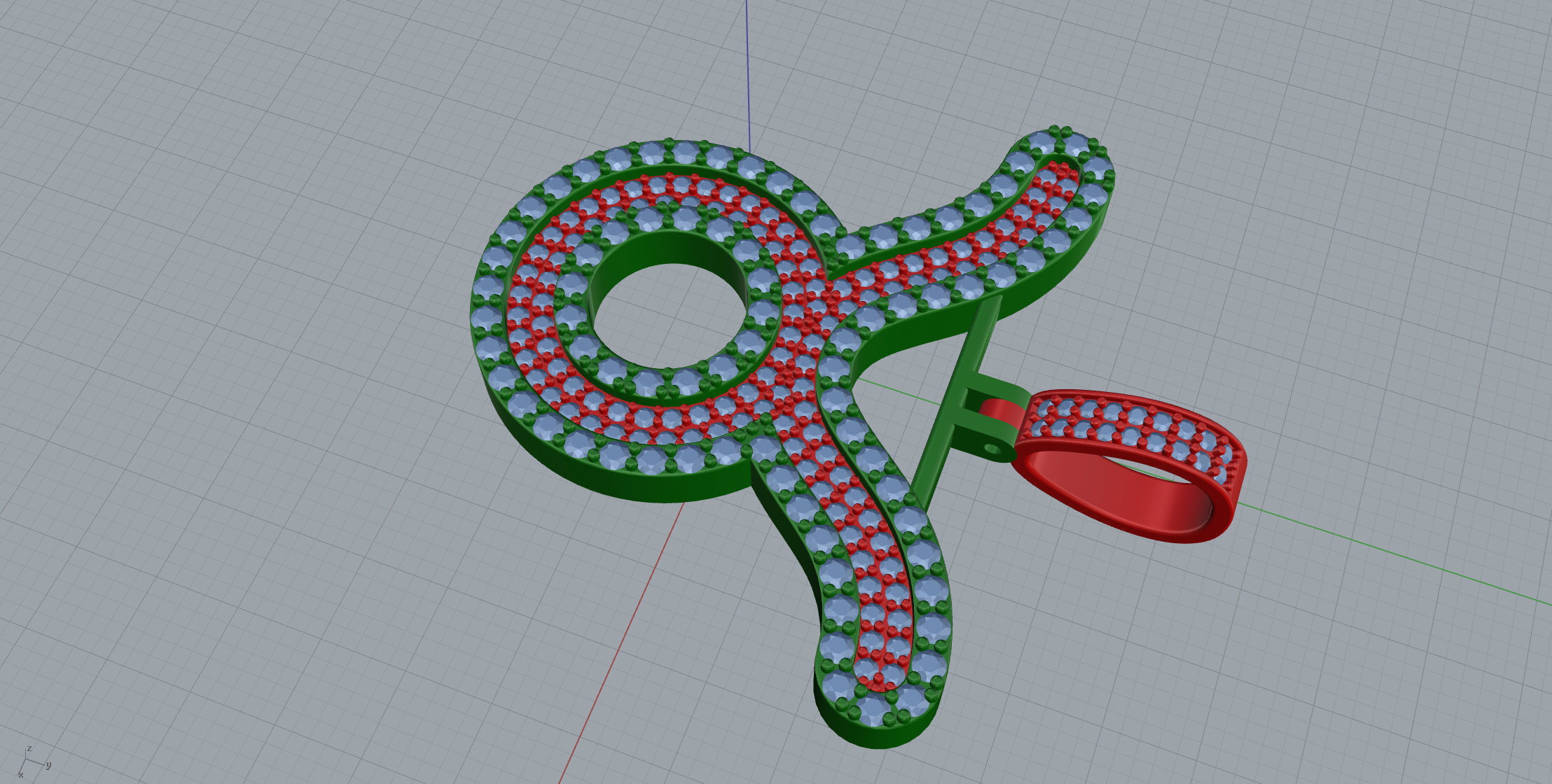Taurus Double Layer 3D print model_8